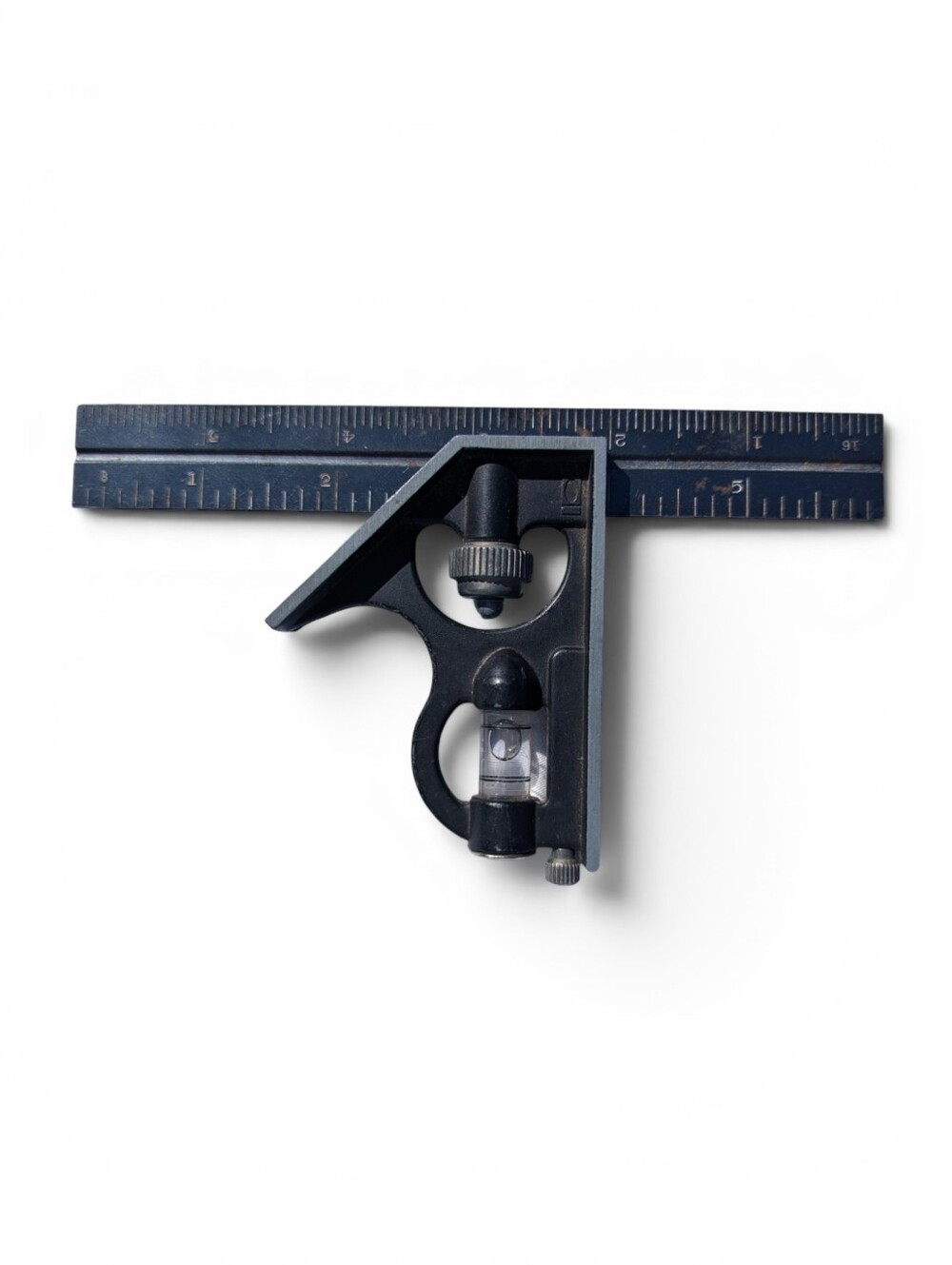 VINTAGE Craftsman Level Combination Square 1960 Retro Bubble Tool